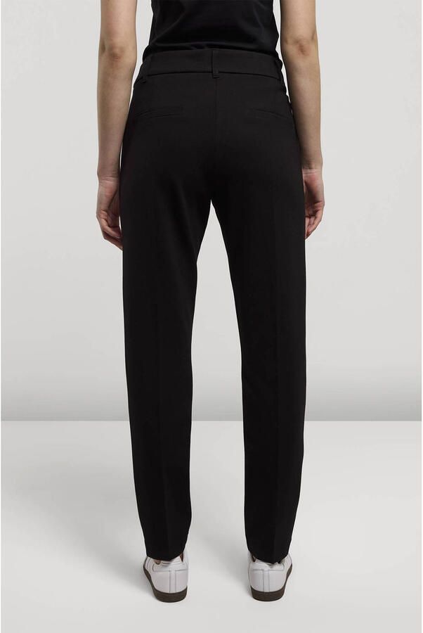 Summum Woman Flared Broek in Tijdloos Zwart Black Dames