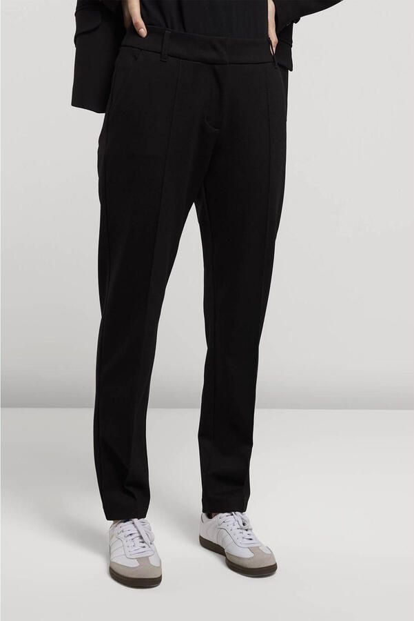 Summum Woman Flared Broek in Tijdloos Zwart Black Dames - Foto 2