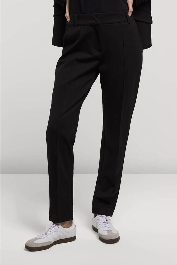Summum Woman Flared Broek in Tijdloos Zwart Black Dames - Foto 3