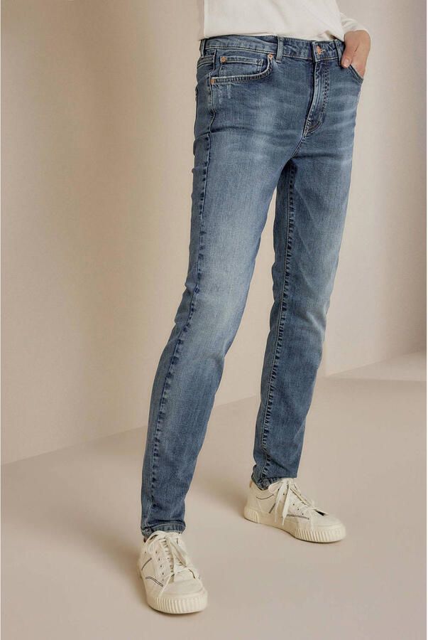 Summum tapered fit jeans Venus-5125 medium blue denim - Foto 4
