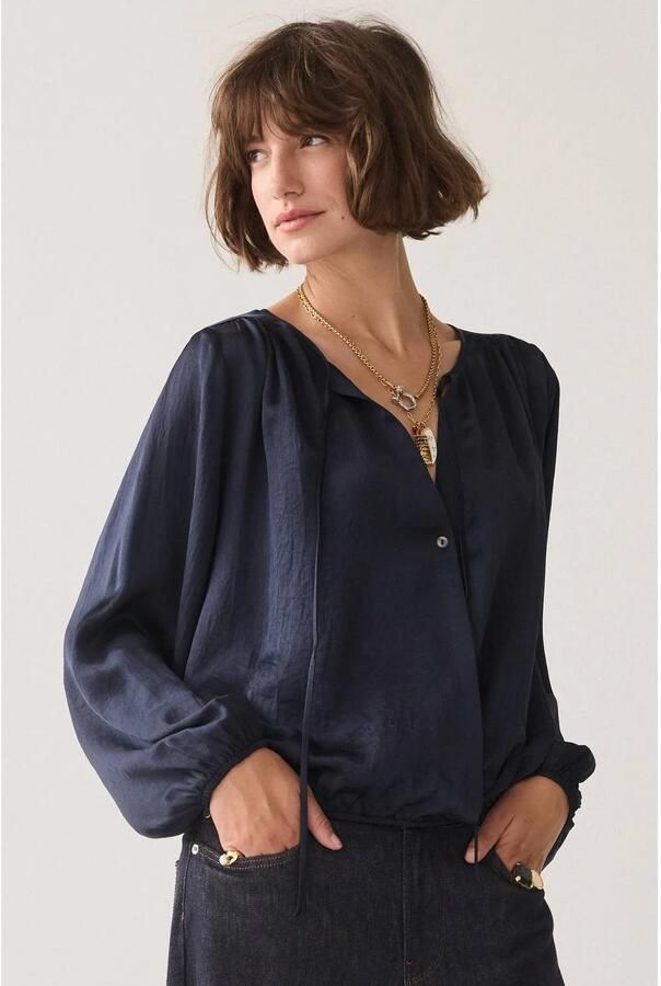Summum top donkerblauw