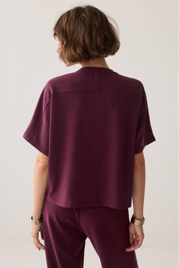 Summum top donkerrood - Foto 2