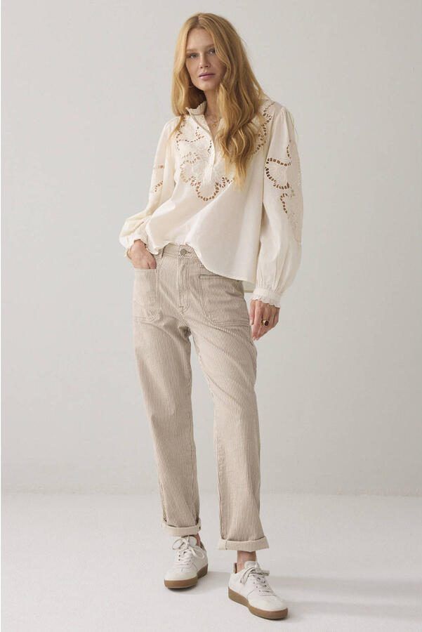 Summum top wit broderie - Foto 2