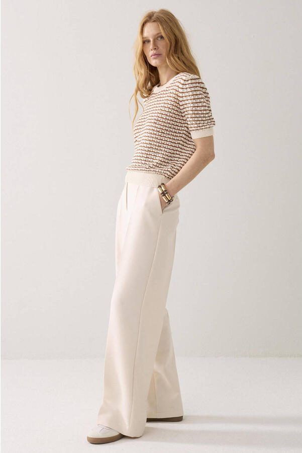 Summum wide leg regular waist pantalon - Foto 3