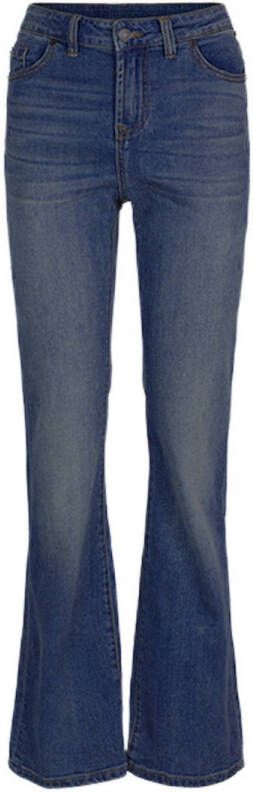 Summum Woman Flared Lichtgewicht Katoenen Jeans Blue Dames - Foto 3