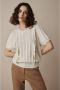 Summum Woman Korte mouw trui viscose polyamide breiwerk White Dames - Thumbnail 1