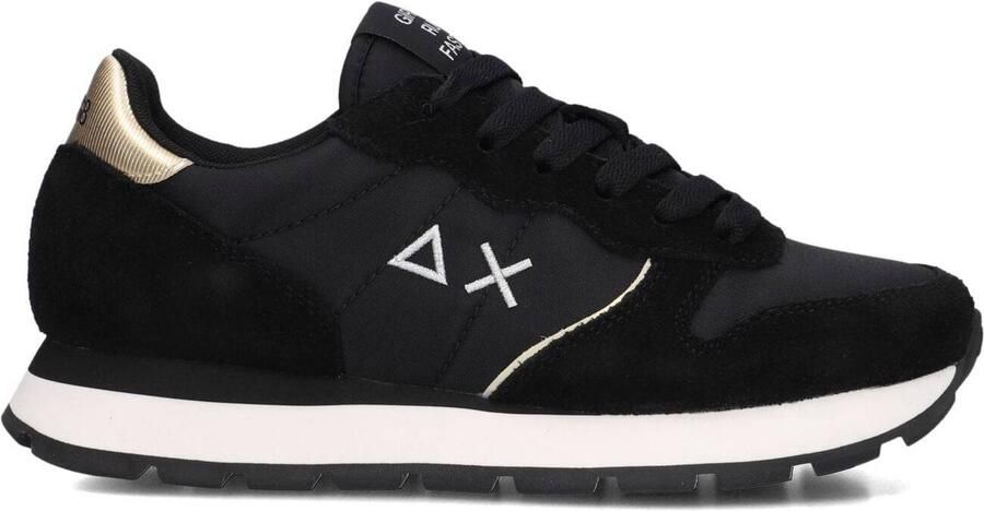SUN68 Sneakers Ally Silver Gold Zwart