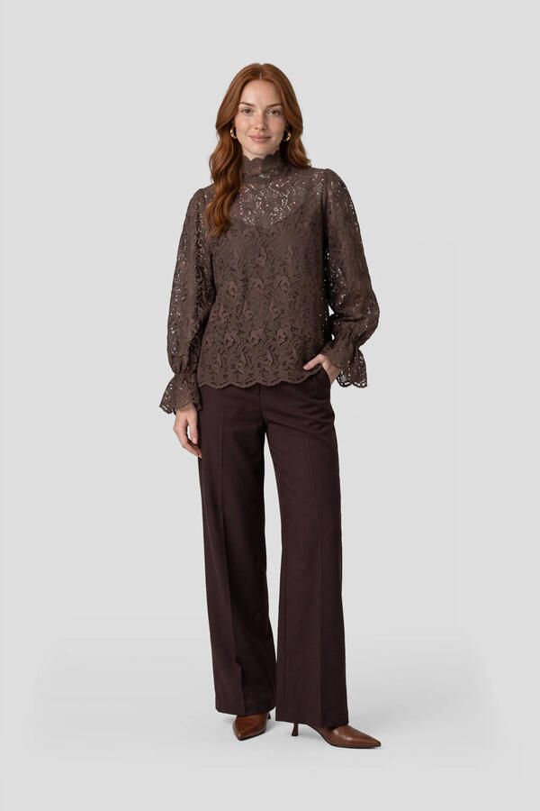 Suncoo blouse bruin