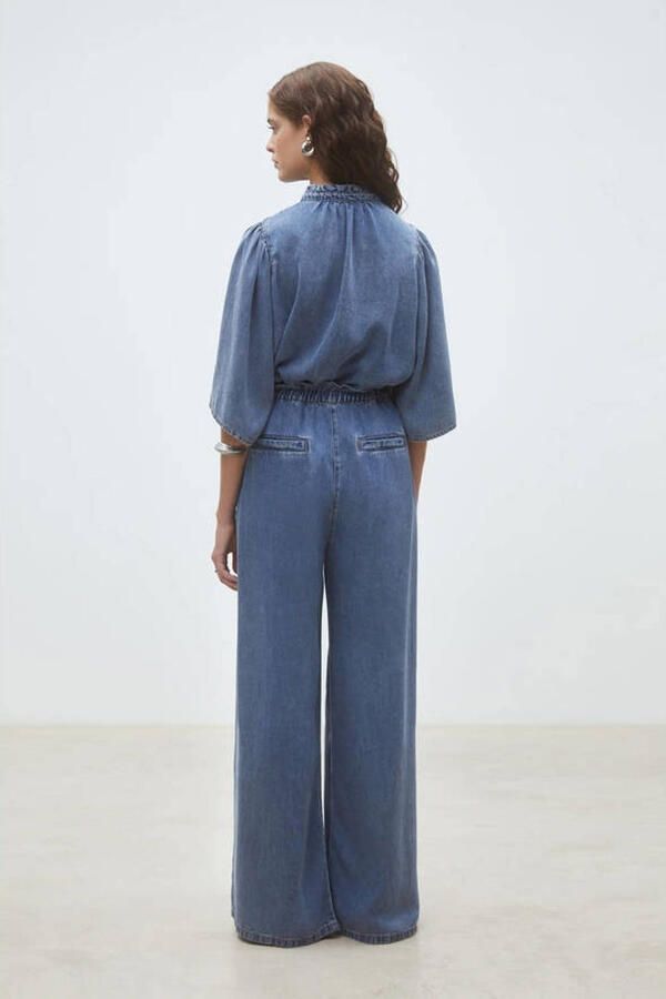SUNCOO Dames Blouses Louise Lichtblauw - Foto 7