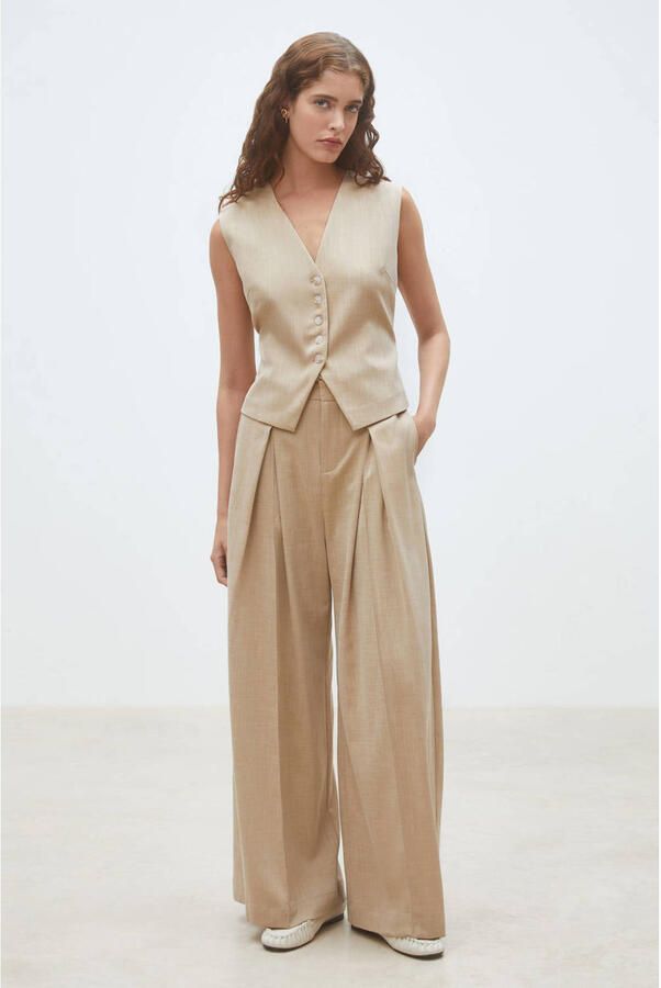 Suncoo gilet camel