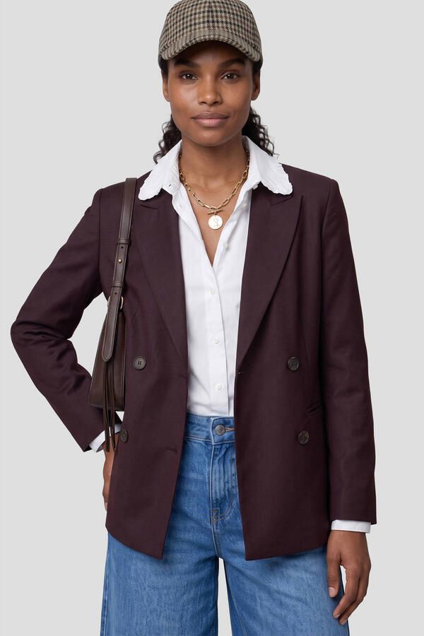 Suncoo regular blazer bruin - Foto 2