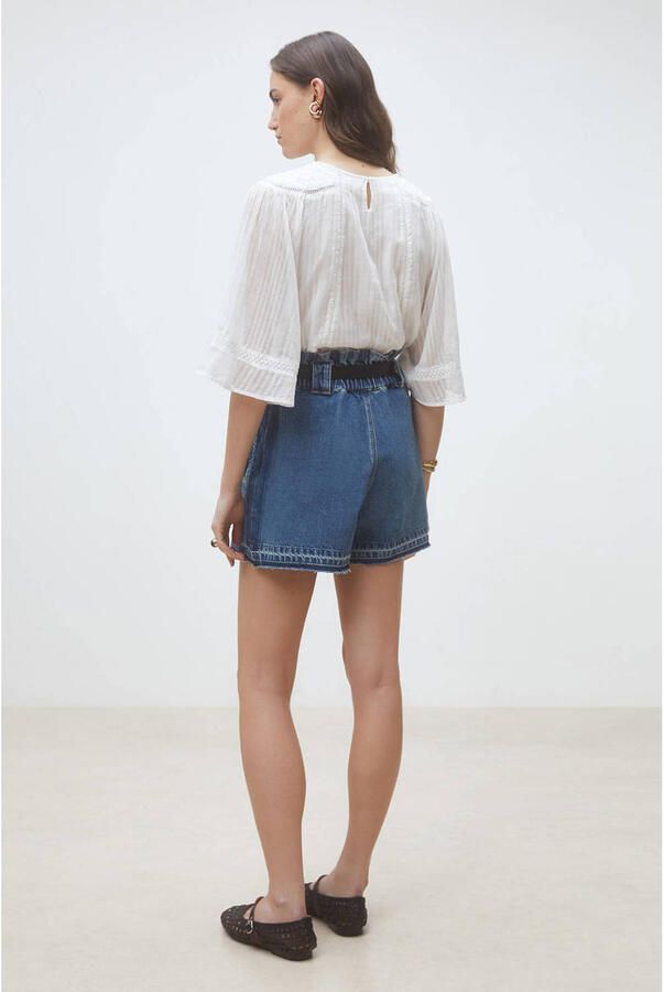 SUNCOO Dames Blouses Laurynn Wit - Foto 6