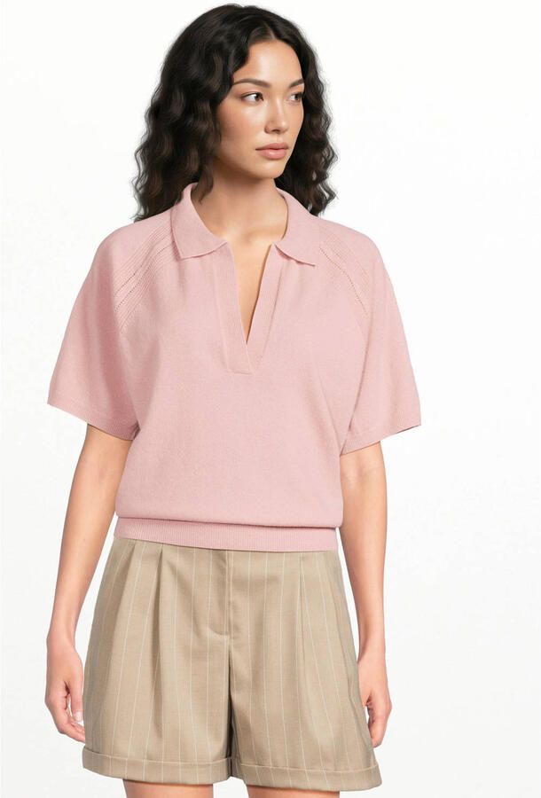 Suncoo top met wol roze