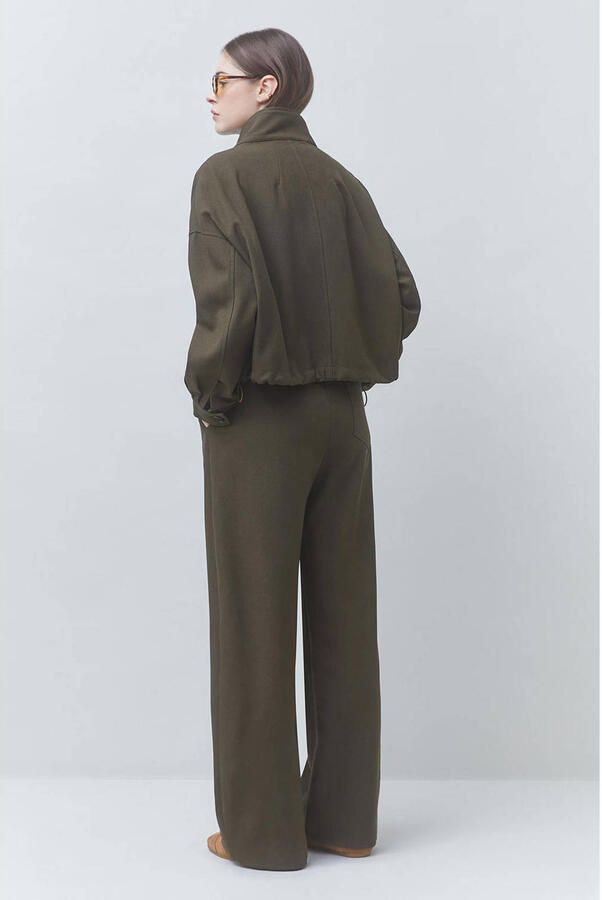 Suncoo wide leg broek groen - Foto 3