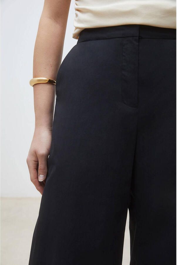 Suncoo wide leg high waist broek zwart - Foto 2