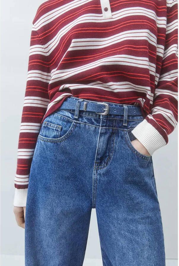 Suncoo wide leg jeans medium blue denim