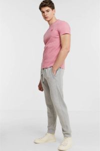 Superdry gemêleerd basic T-shirt mid pink grit