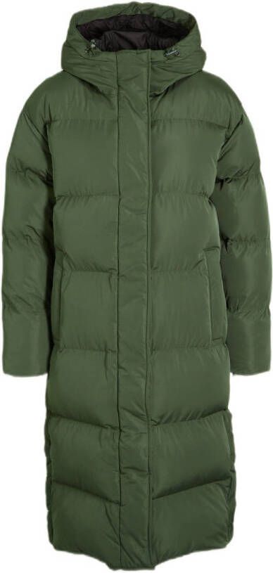 Superdry Studios Hooded Longline Puffer Duvet Winterjas Dames