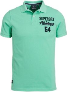 Superdry Poloshirt met labelstitching model 'VINTAGE SUPERSTATE'