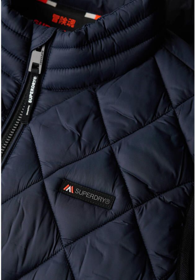 Superdry Diamond Quilt Fuji Lite Bodywarmer Heren