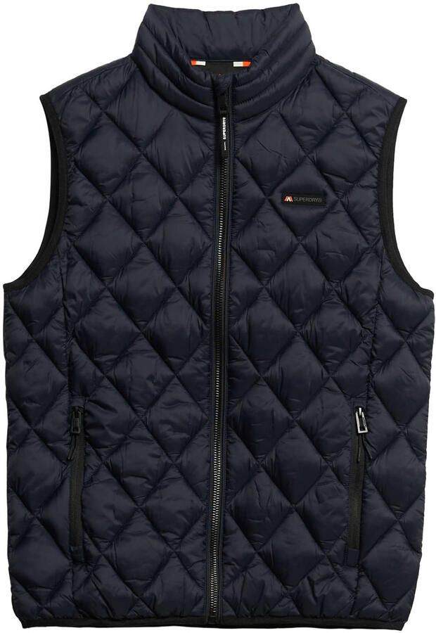 Superdry Diamond Quilt Fuji Lite Bodywarmer Heren - Foto 2