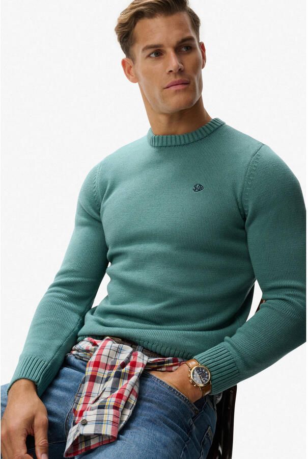 Superdry gebreide trui groen