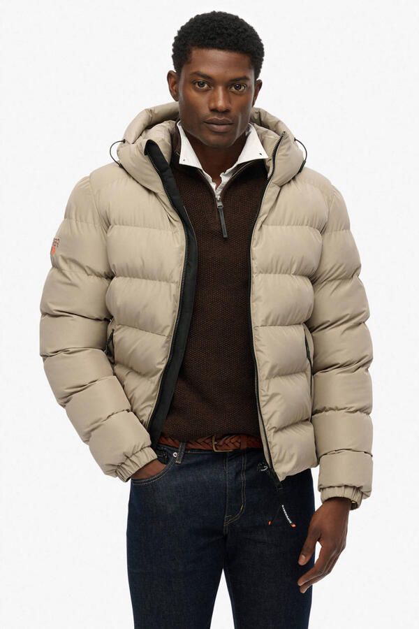 Superdry Hooded Sports Puffer Winterjas Heren - Foto 3