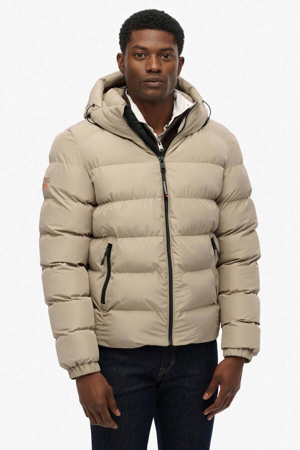 Superdry Hooded Sports Puffer Winterjas Heren - Foto 2