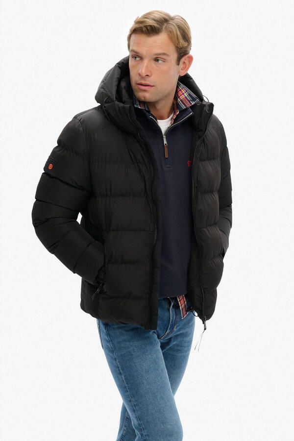 Superdry Gewatteerde jas HOODED SPORTS PUFFER JACKET - Foto 2