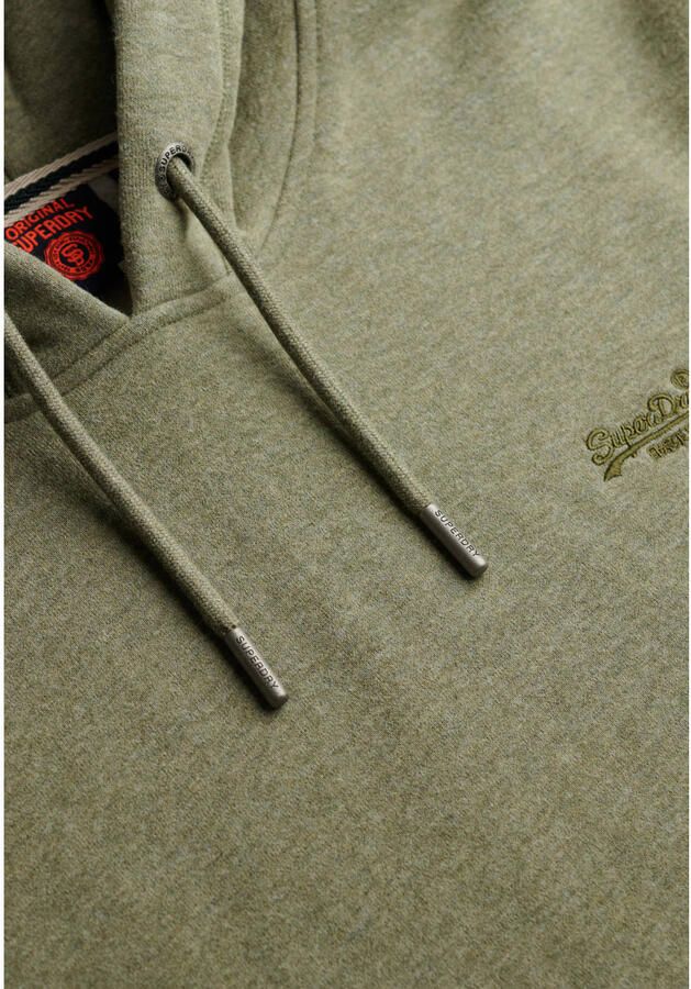 Superdry Sweater Hoodie Essential Faded Sage Groen - Foto 1