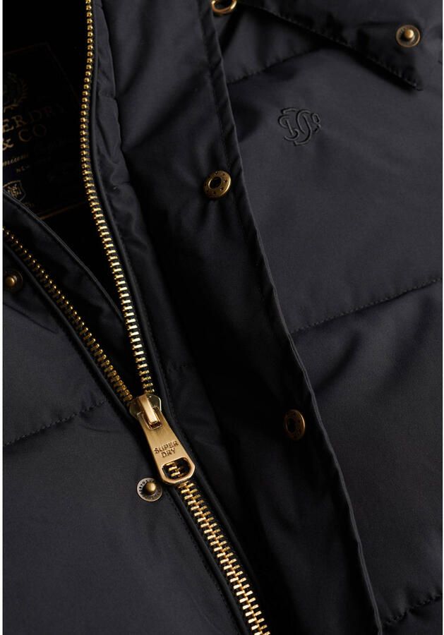 Superdry PREMIUM HOOD PUFFER gewatteerde jas zwart - Foto 2