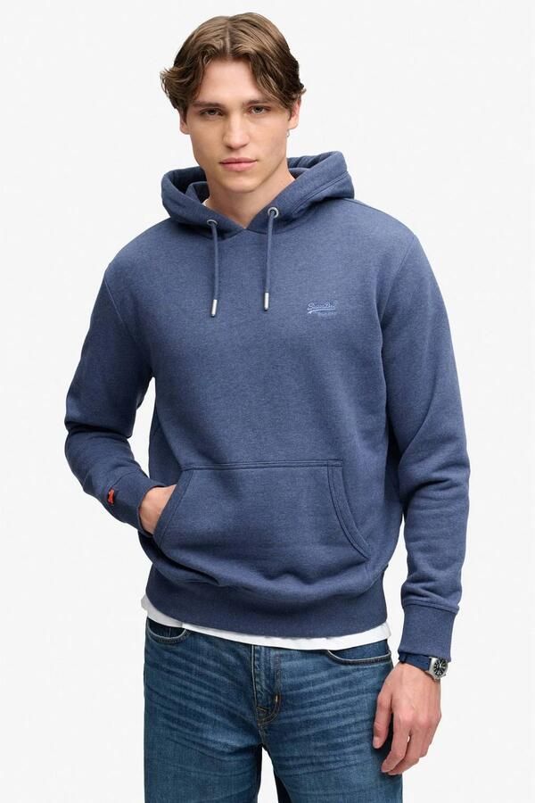 Superdry Sweater Essential-hoodie met logo-pullover