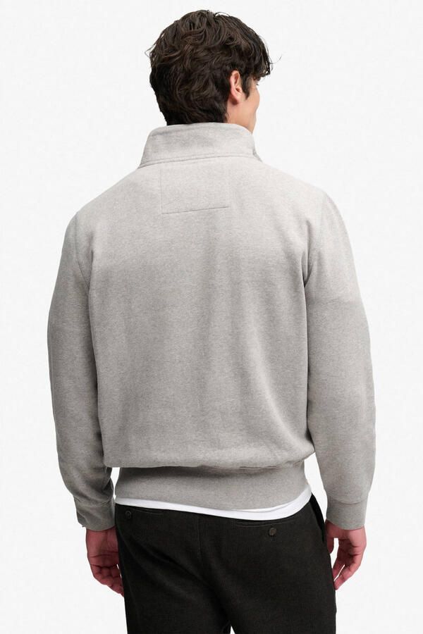 Superdry regular fit trui met print donkergrijs - Foto 3