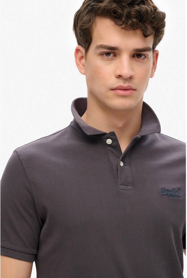 Superdry Polo Shirt Korte Mouw Vintage vernietigen poloshirt - Foto 1