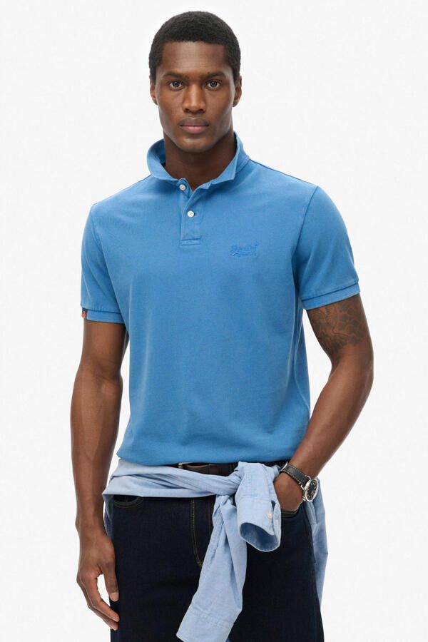 Superdry Vintage Destroy Polo Heren - Foto 2