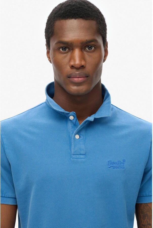 Superdry Vintage Destroy Polo Heren