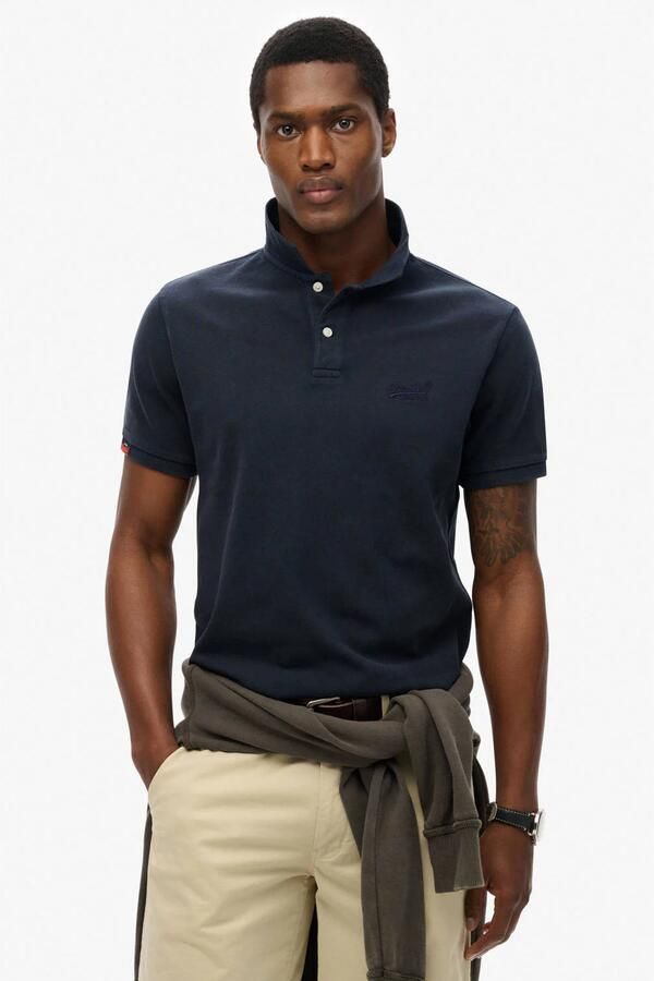 Superdry Polo Shirt Korte Mouw Vint Destroy-poloshirt - Foto 2