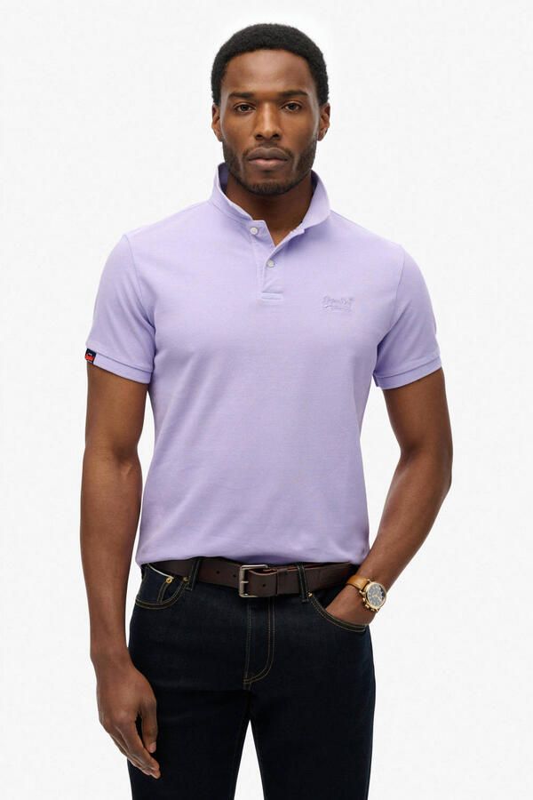 Superdry Polo Shirt Korte Mouw Polo Vint Destroy - Foto 4