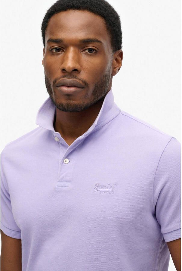 Superdry Polo Shirt Korte Mouw Polo Vint Destroy