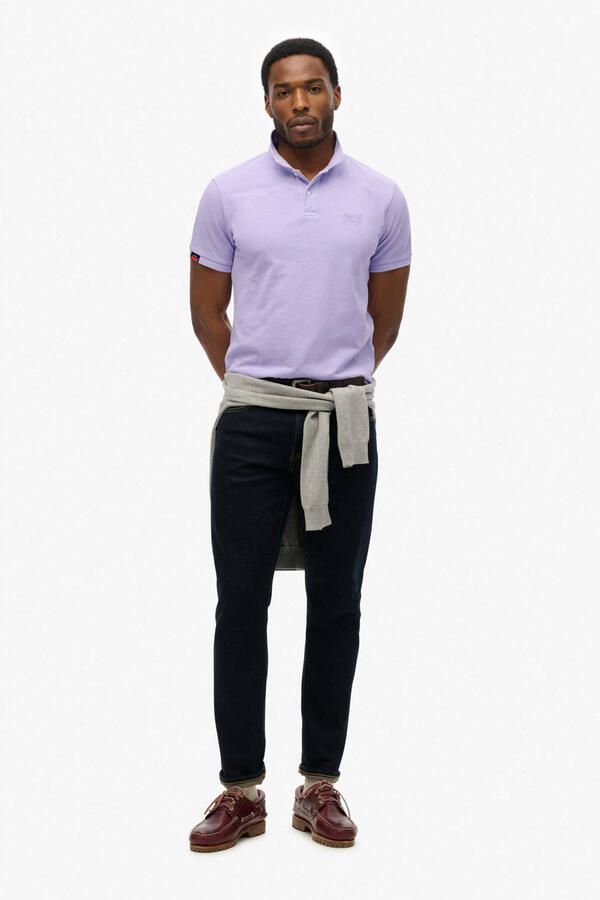 Superdry Polo Shirt Korte Mouw Polo Vint Destroy - Foto 3