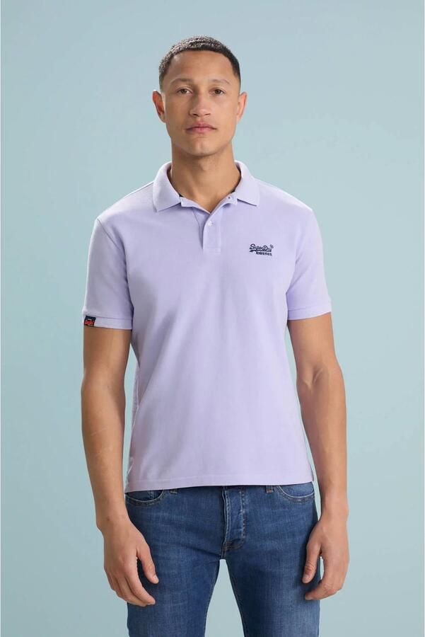 Superdry Polo Shirt Korte Mouw Polo Vint Destroy - Foto 2