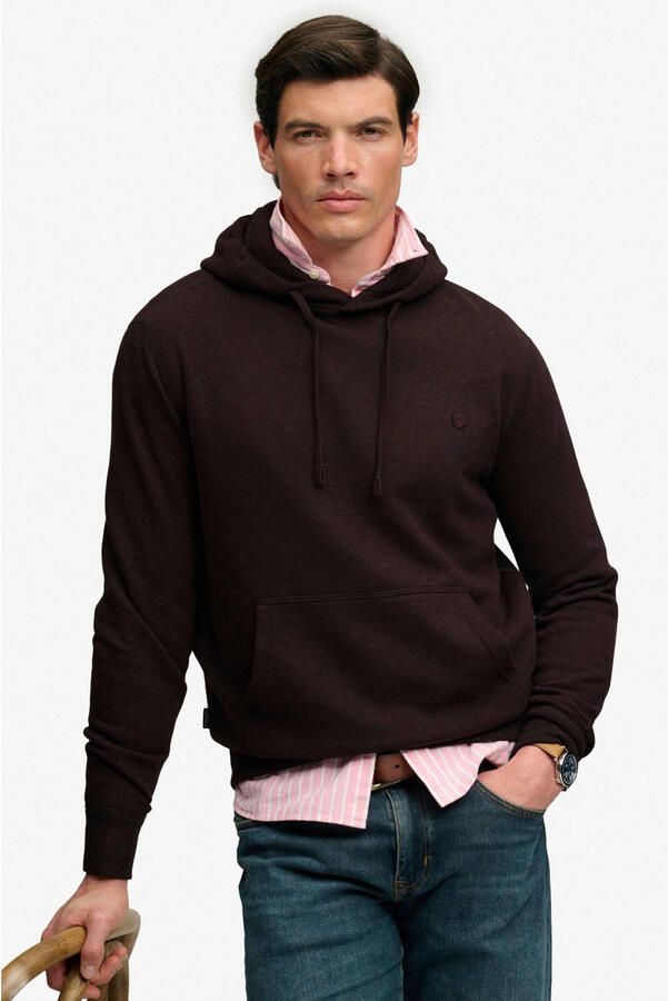 Superdry relaxed fit hoodie heritage port marl - Foto 2