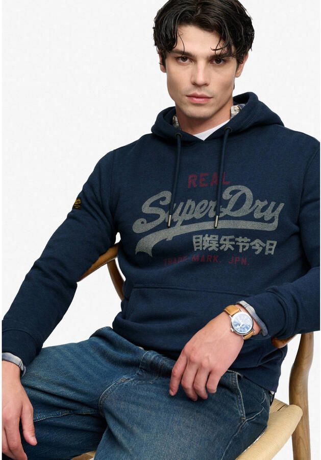 Superdry Sweater Heritage Relaxed Pullover Hoodie - Foto 2