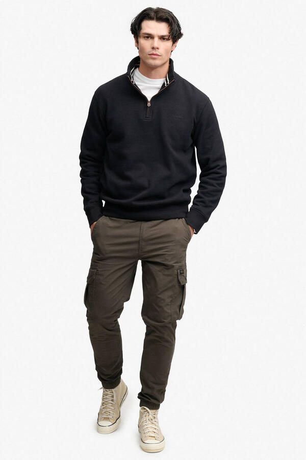 Superdry relaxed fit trui zwart - Foto 2