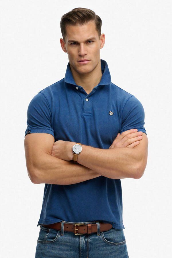 Superdry Vintage Destroy Polo Heren