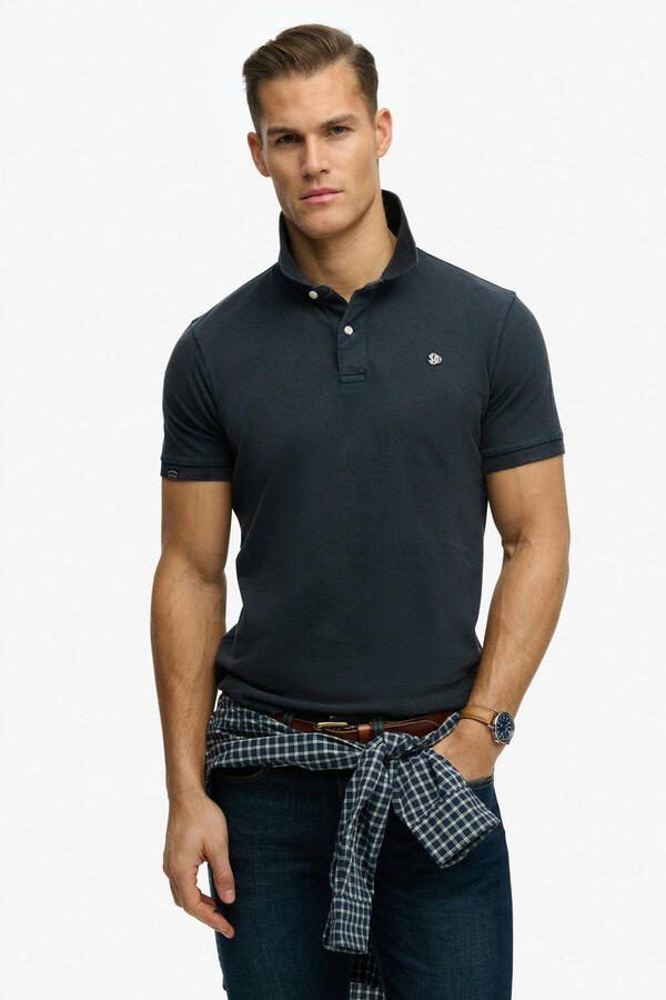 Superdry Vintage Destroy Polo Heren