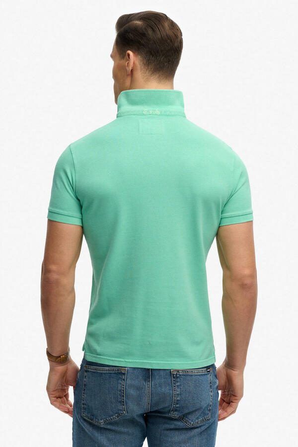 Superdry regular fit poloshirt met gestikt logo - Foto 3