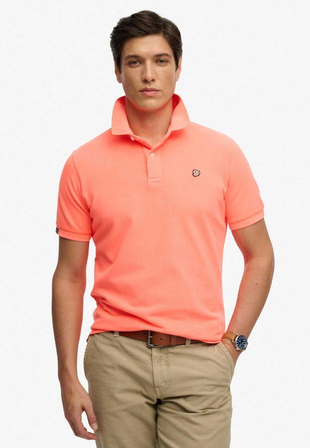 Superdry Vintage Destroy Polo Heren