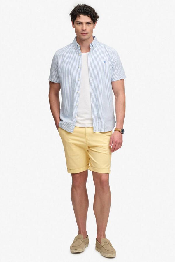 Superdry slim chino short geel - Foto 2