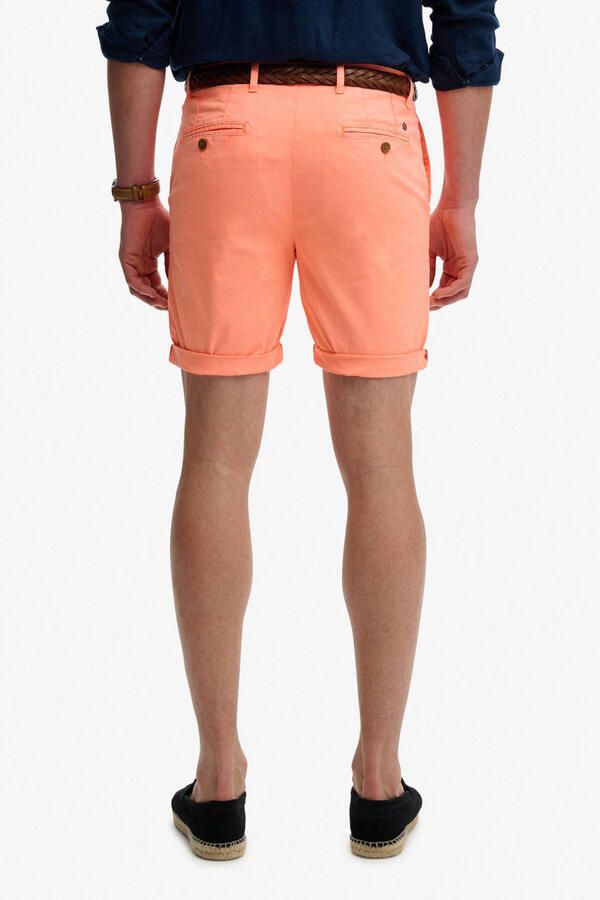 Superdry slim chino short oranje - Foto 2